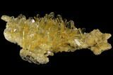 Selenite Crystal Cluster (Fluorescent) - Peru #108624-1